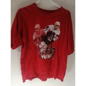 Jonathan Toews Chicago Blackhawks Red T Shirt Size XL